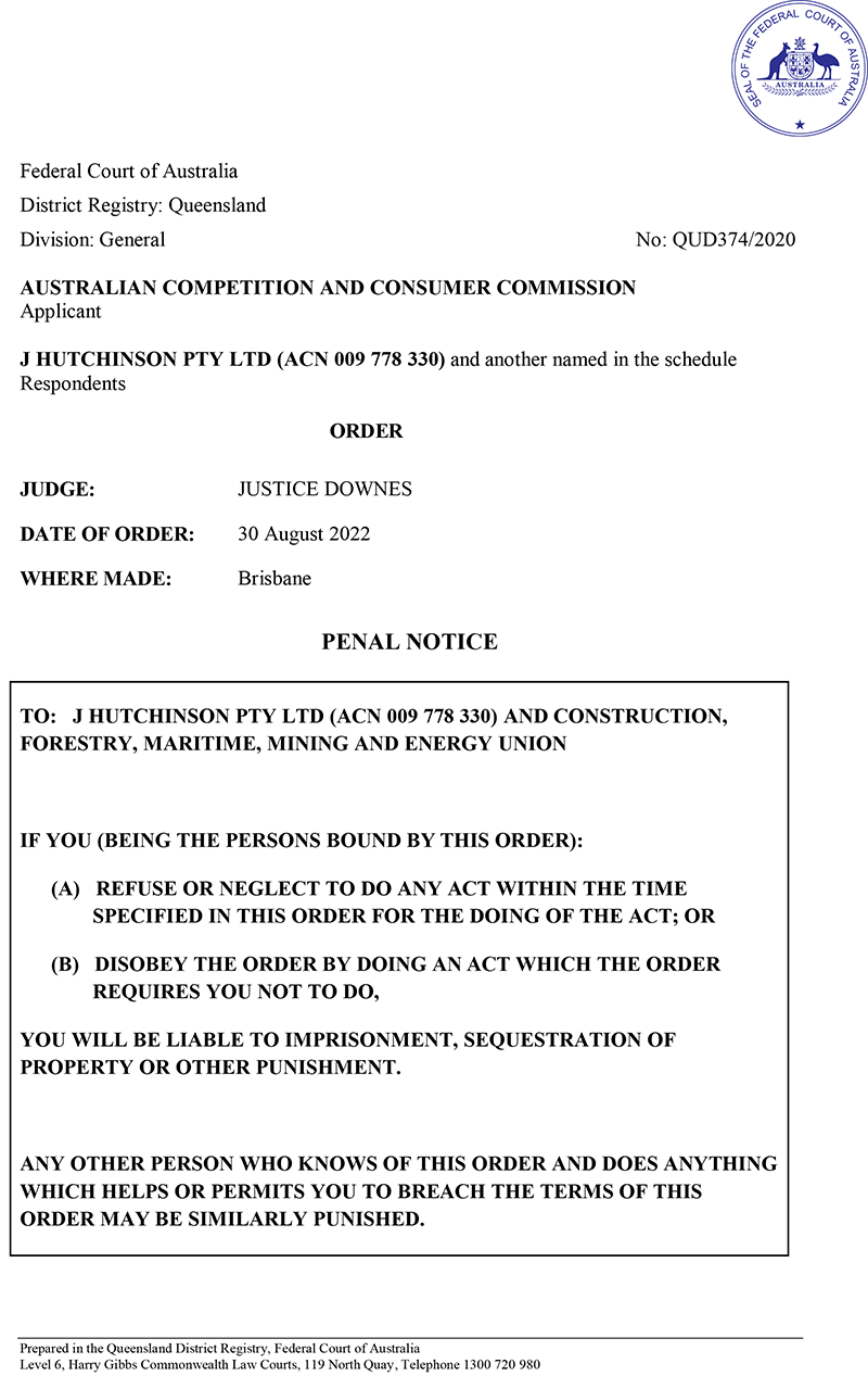 federal-court-order-re-accc-cfmeu-construction-general